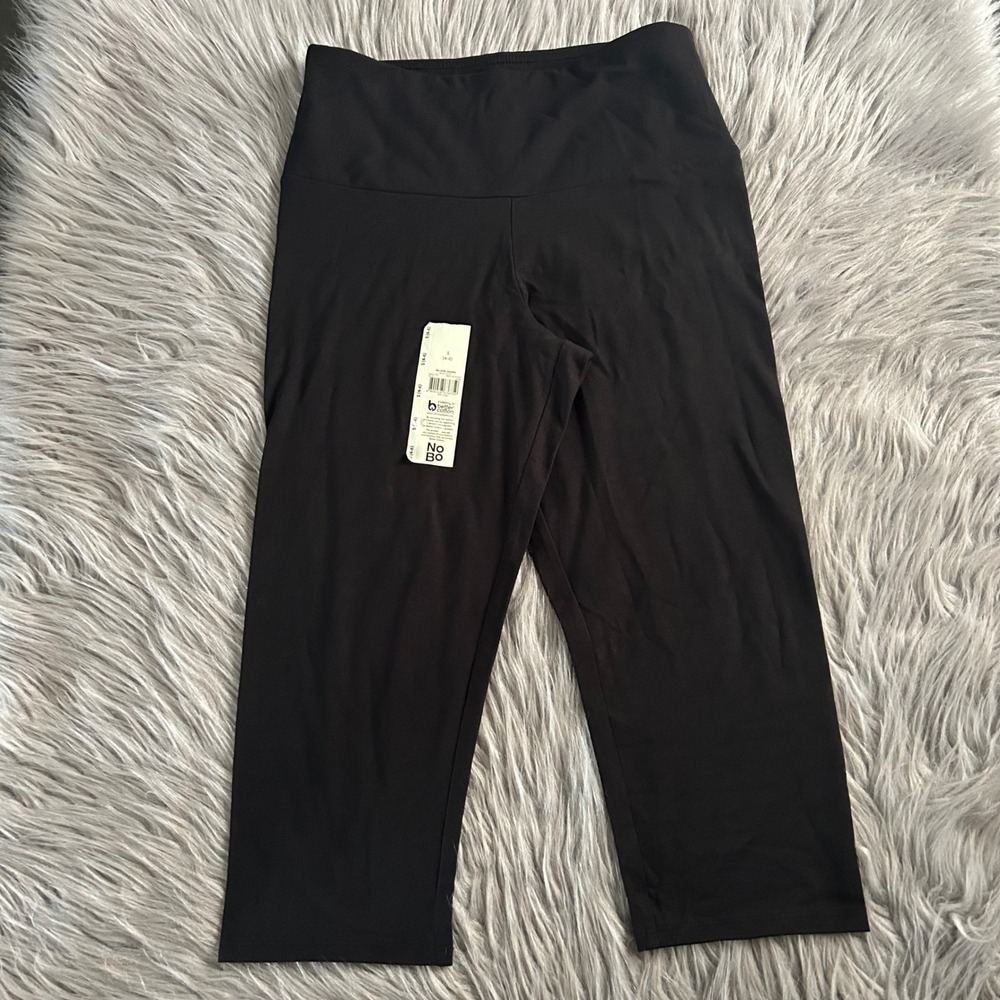 No Boundaries Capri‎ Leggings Womens Size Small (4-6) Black Stretch Pants